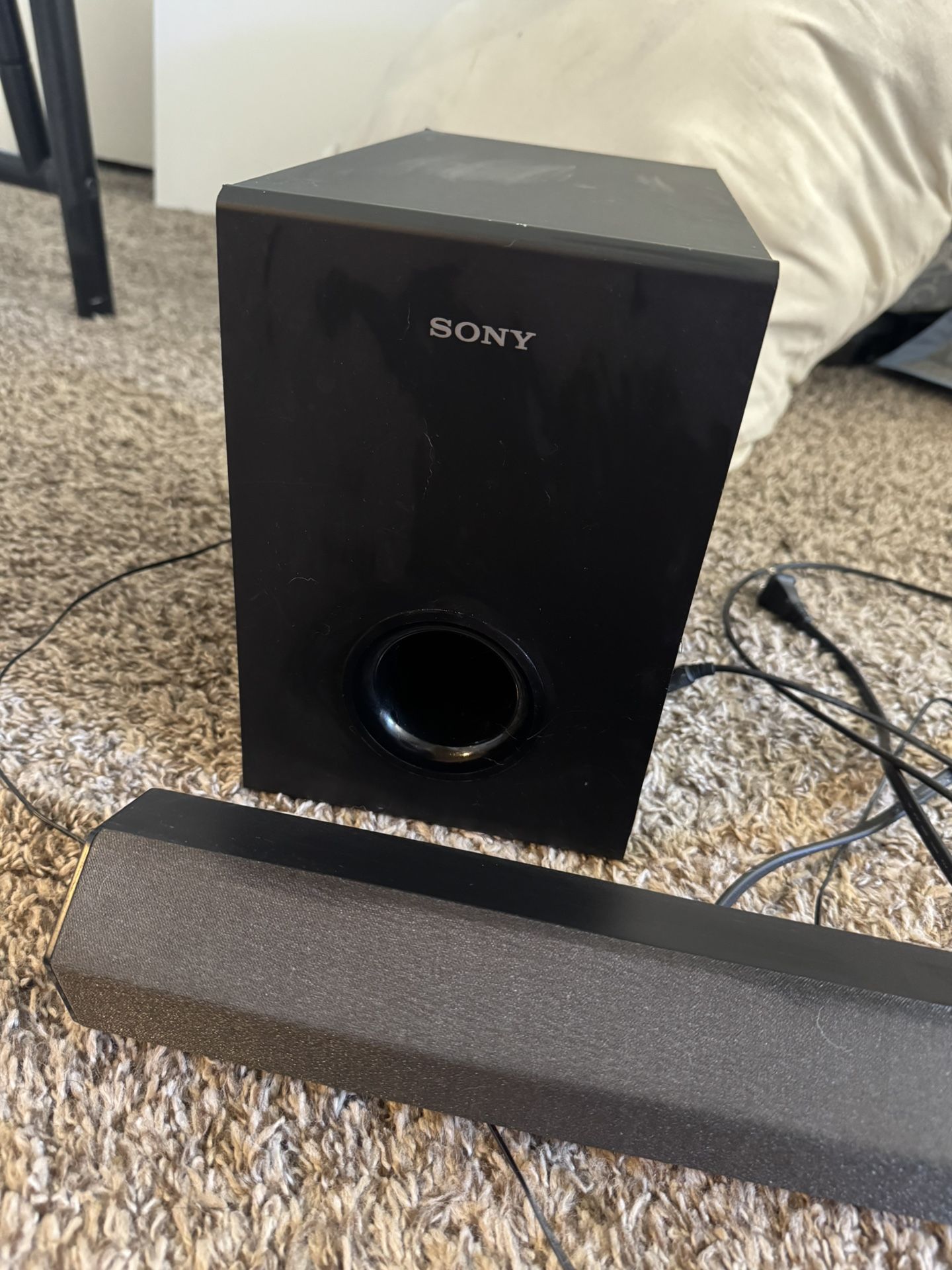 Sony Soundbar And Subwoofer