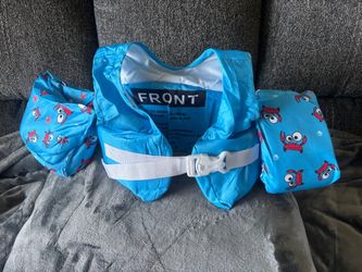 Kids Swim Vest Life Jacket 30-55 lbs