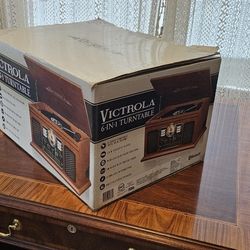 New In Box Victrola 6 In 1 Turntable 