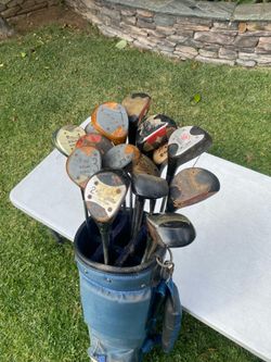 15 Bundle W/ Bag Real Vintage Wood Drivers