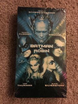 Brand New Batman and Robin 1997 VHS Sealed