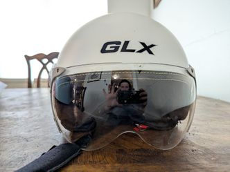 GLX Copter Style Motorcycle Helmet