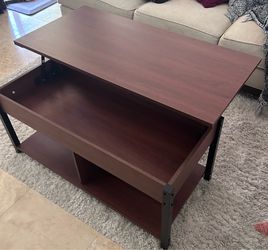 Coffee Table with Hidden Storage – $75 OBO