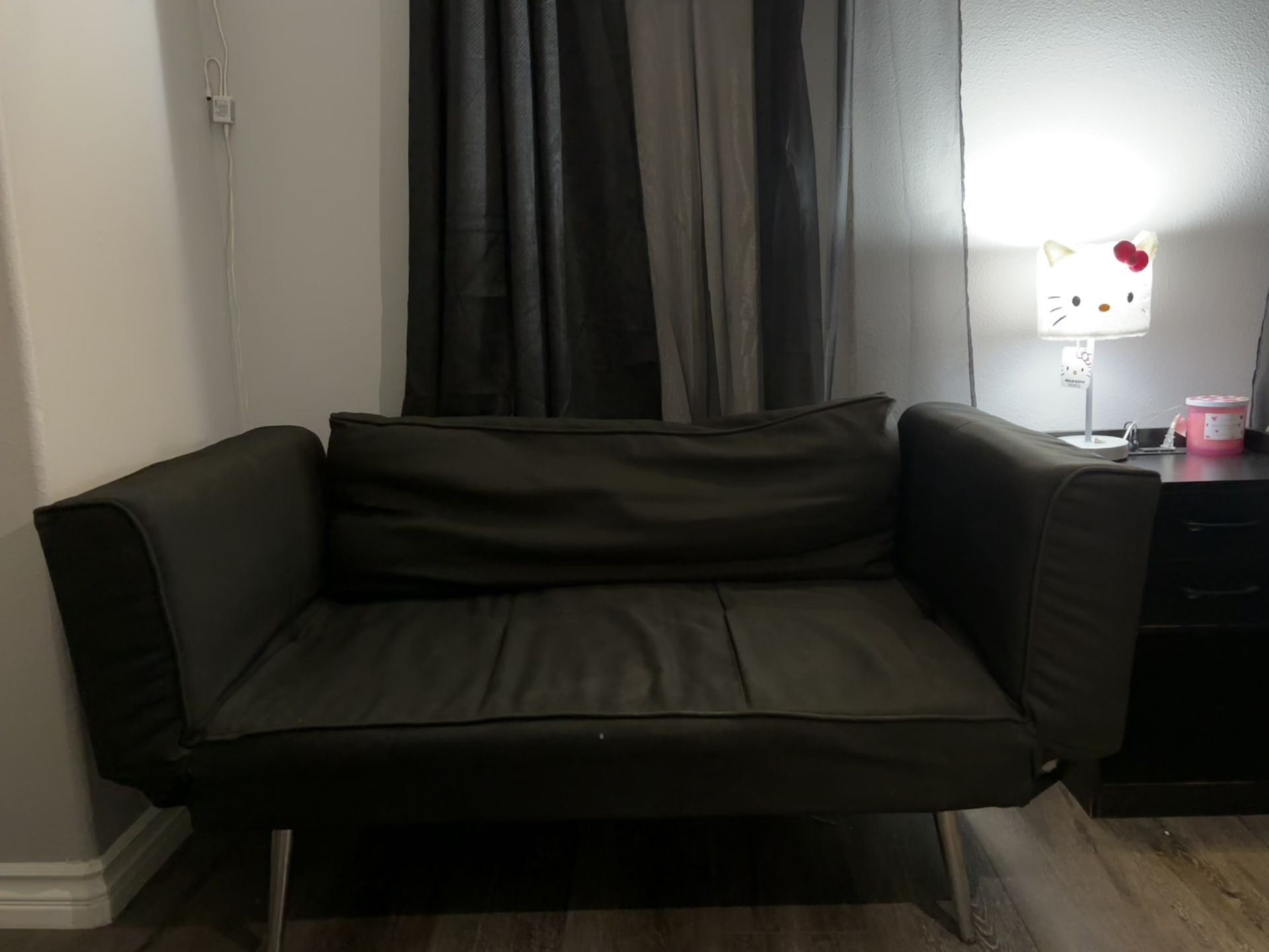 Small Black Couch