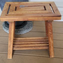Wood Stool...