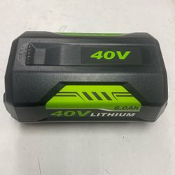 40V Lithium Battery 6.0Ah Brand New