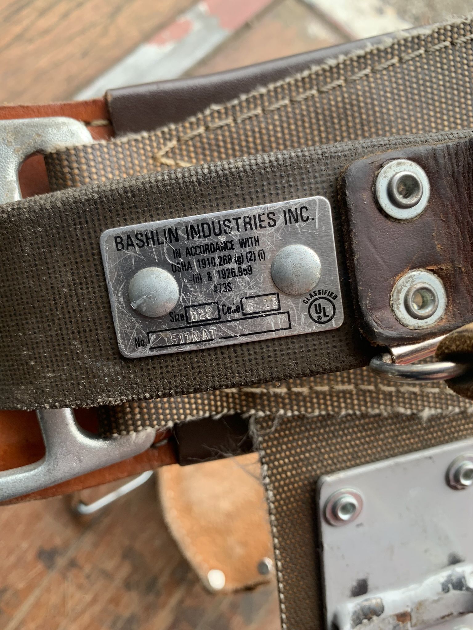 Climbing Belt $270