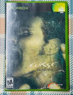 Curse: The Eye of Isis (Microsoft Xbox, 2003) With Manual Tested F570