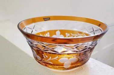 Crystal bowl made in italy