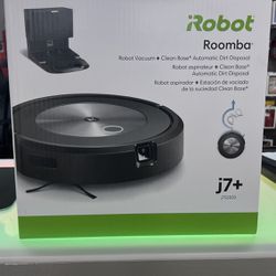 iRobot Roomba j7+ Robotic Vacuum - Brand New