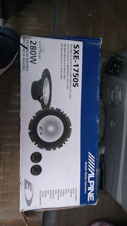 Alpine speakers