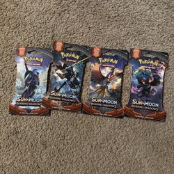 Pokemon Burning Shadows Hanger Pack Art Set