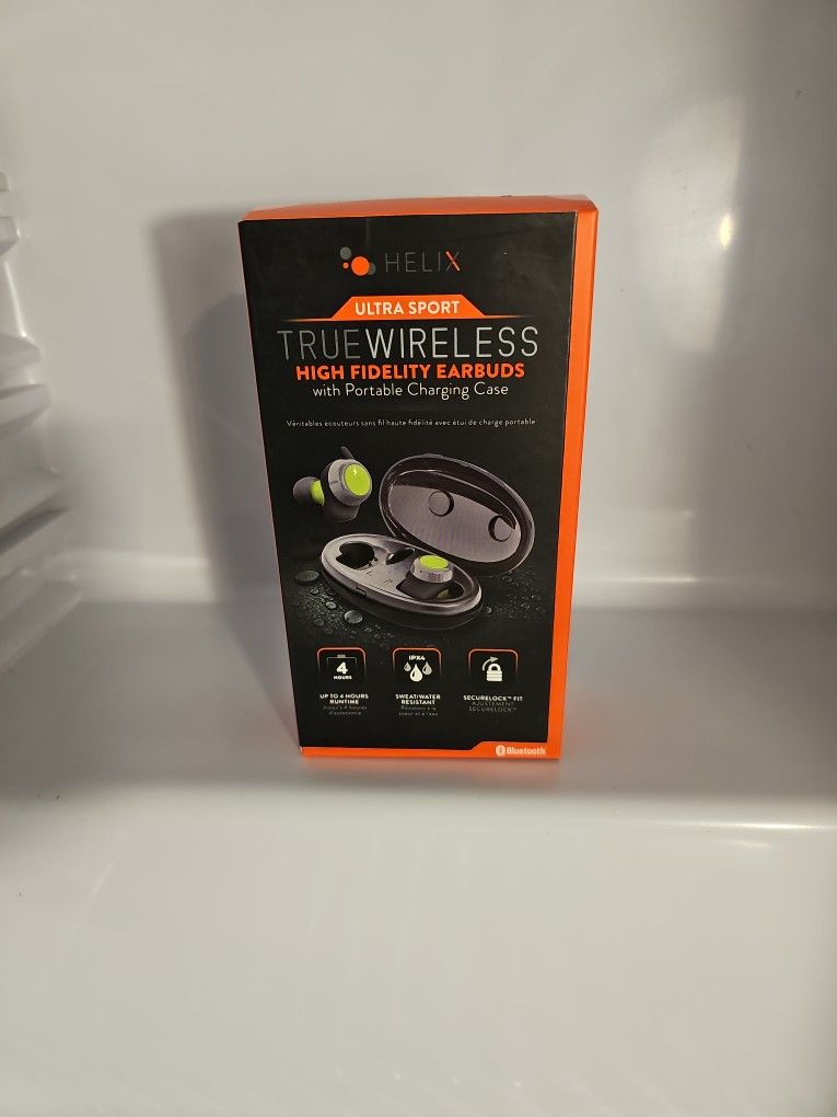 1

Helix UltraSport True Wireless High Fidelity Earbuds w/ Portable Charging Case

