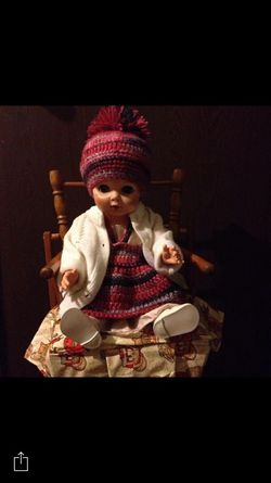 Doll and chair