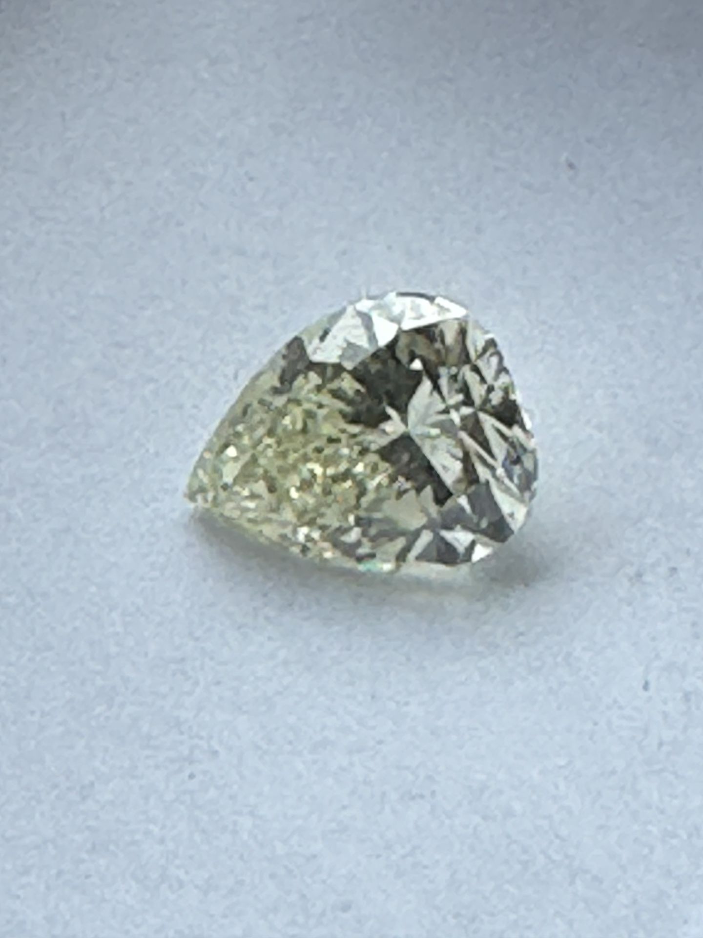 4.33 Pear Shape Brilliant Natural Diamond