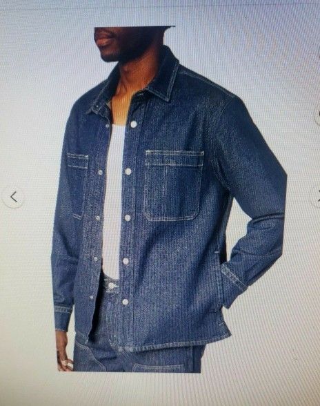New With Tags Levi Strauss Shirt Jacket XL