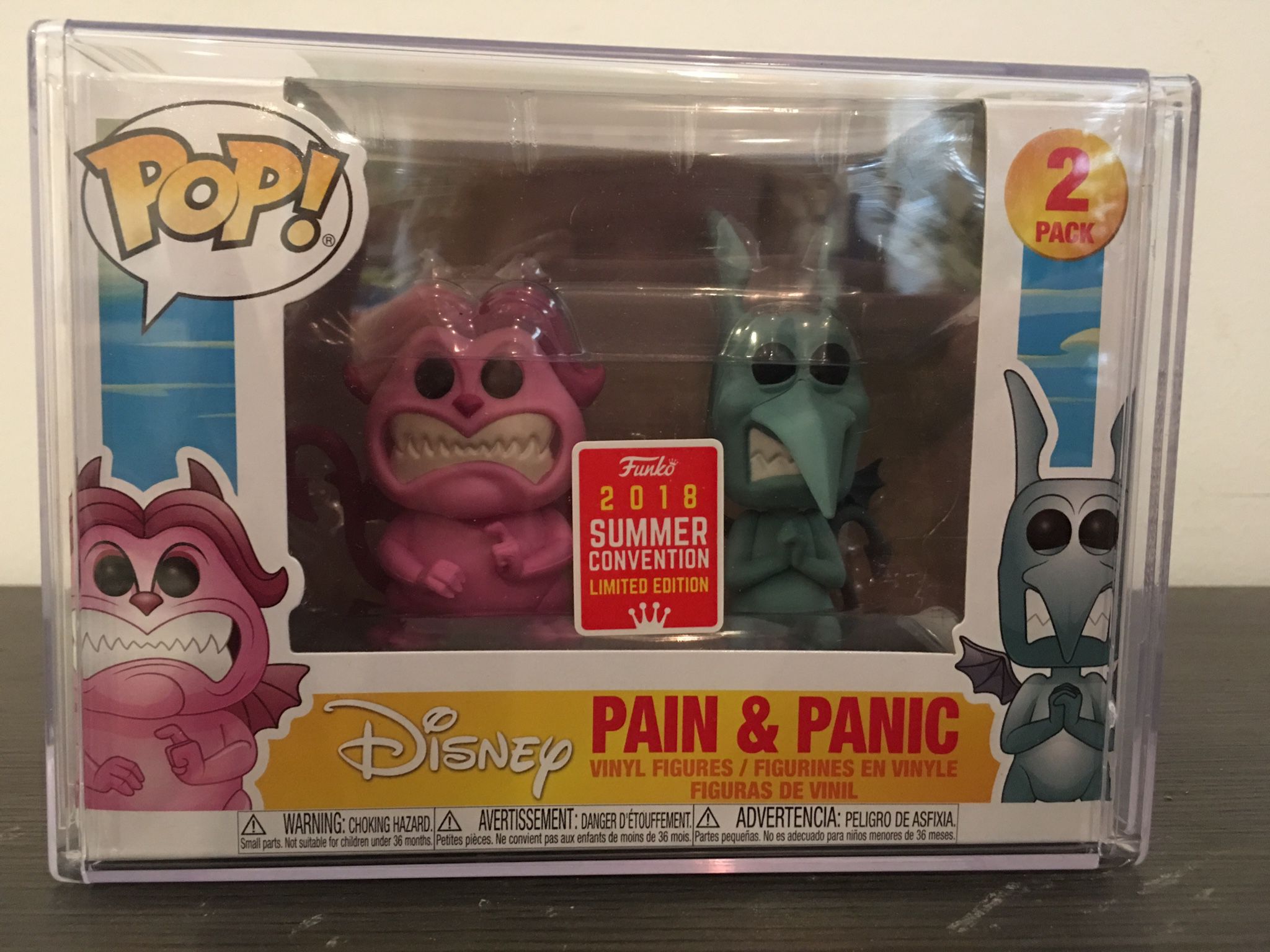 Pain And Panic 2 Pack Summer Convention Pops!
