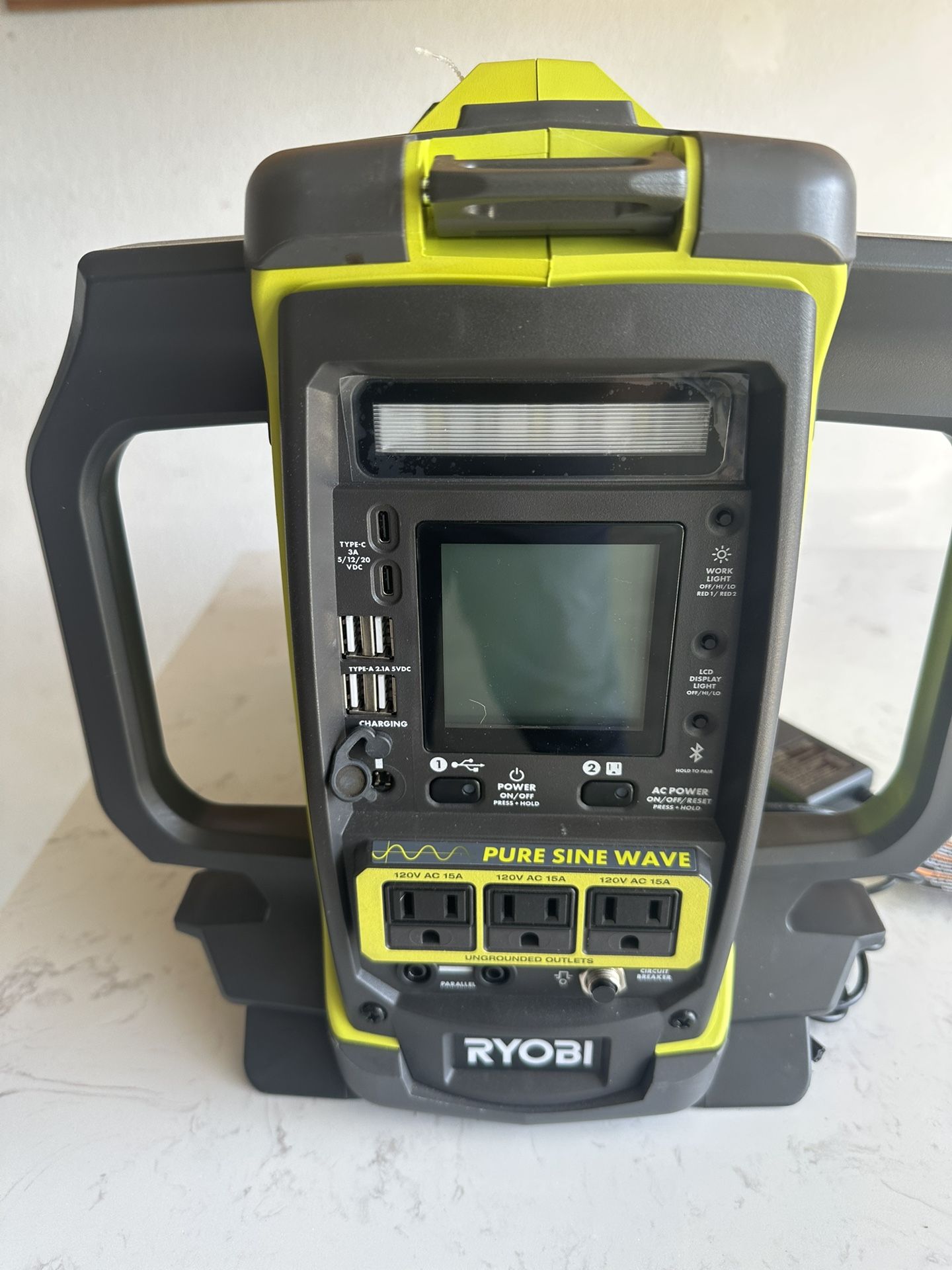 Ryobi 40V 1800-Watt Power Station + 4-Port Charger