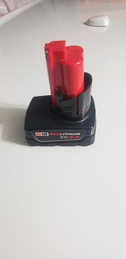 New Milwaukee M12. Red Lithium . XC 3.0 Battery.