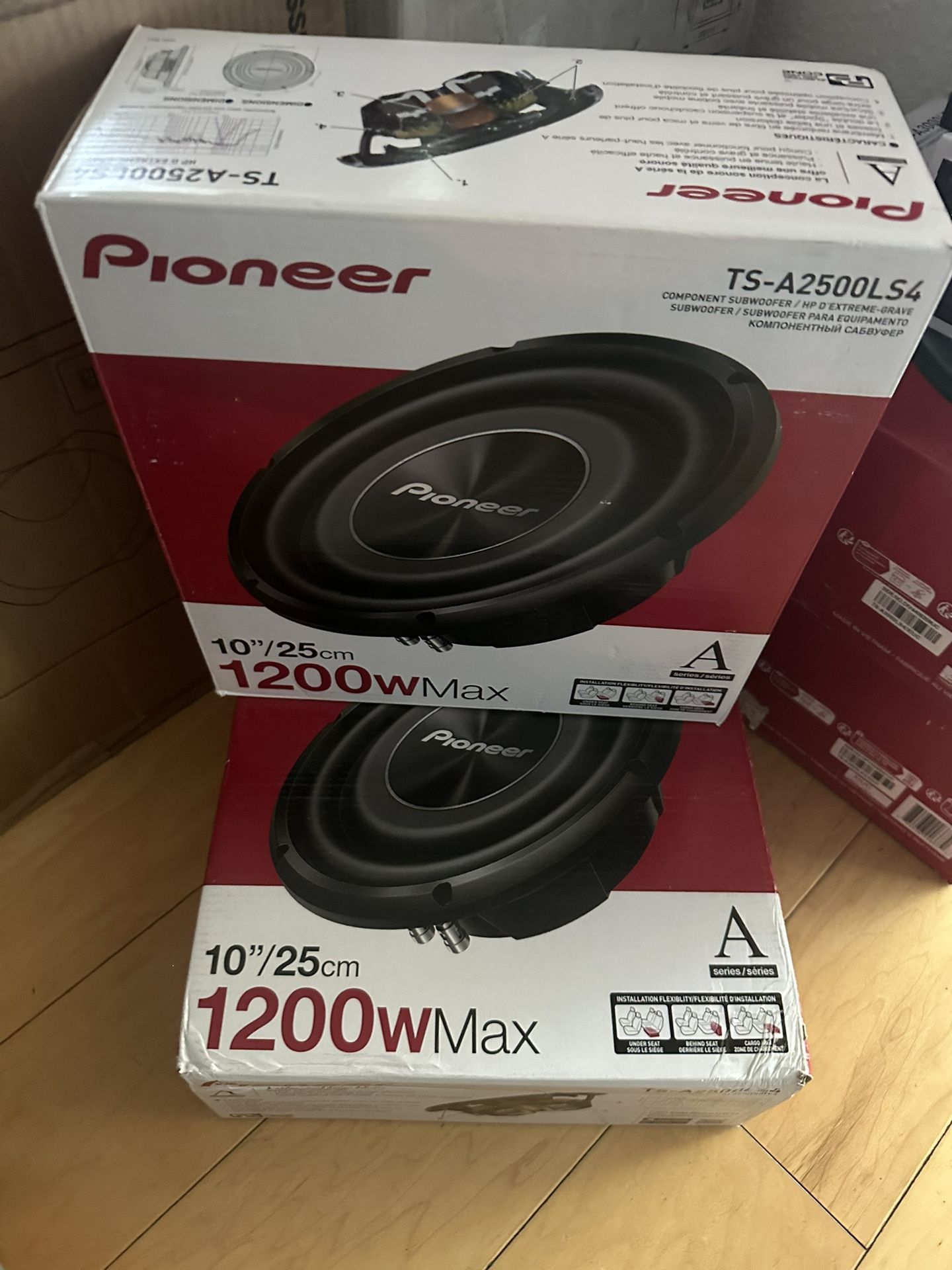 10 Inch Pioneer Shallow Subwoofer