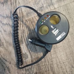 Dual Phone Car Charging Port
