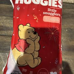 New Pack of Huggies Diapers