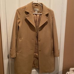 Abrigo De Mujer Caki