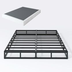 New SHLAND Queen Box Spring – 7” Metal Mattress Foundation