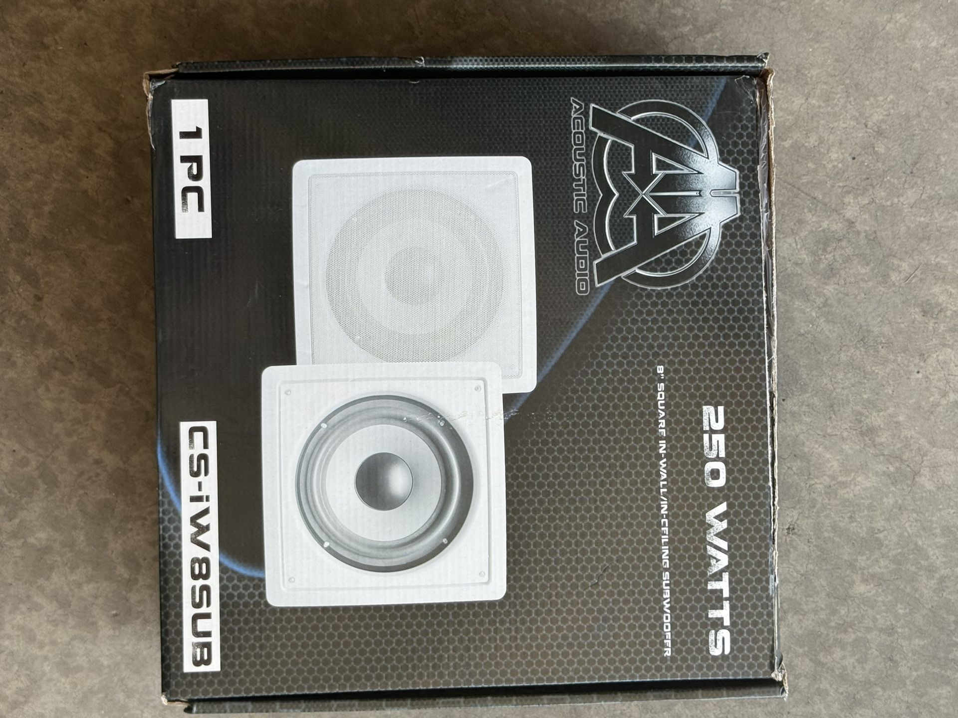 Acoustic Audio Subwoofer 8 Inch