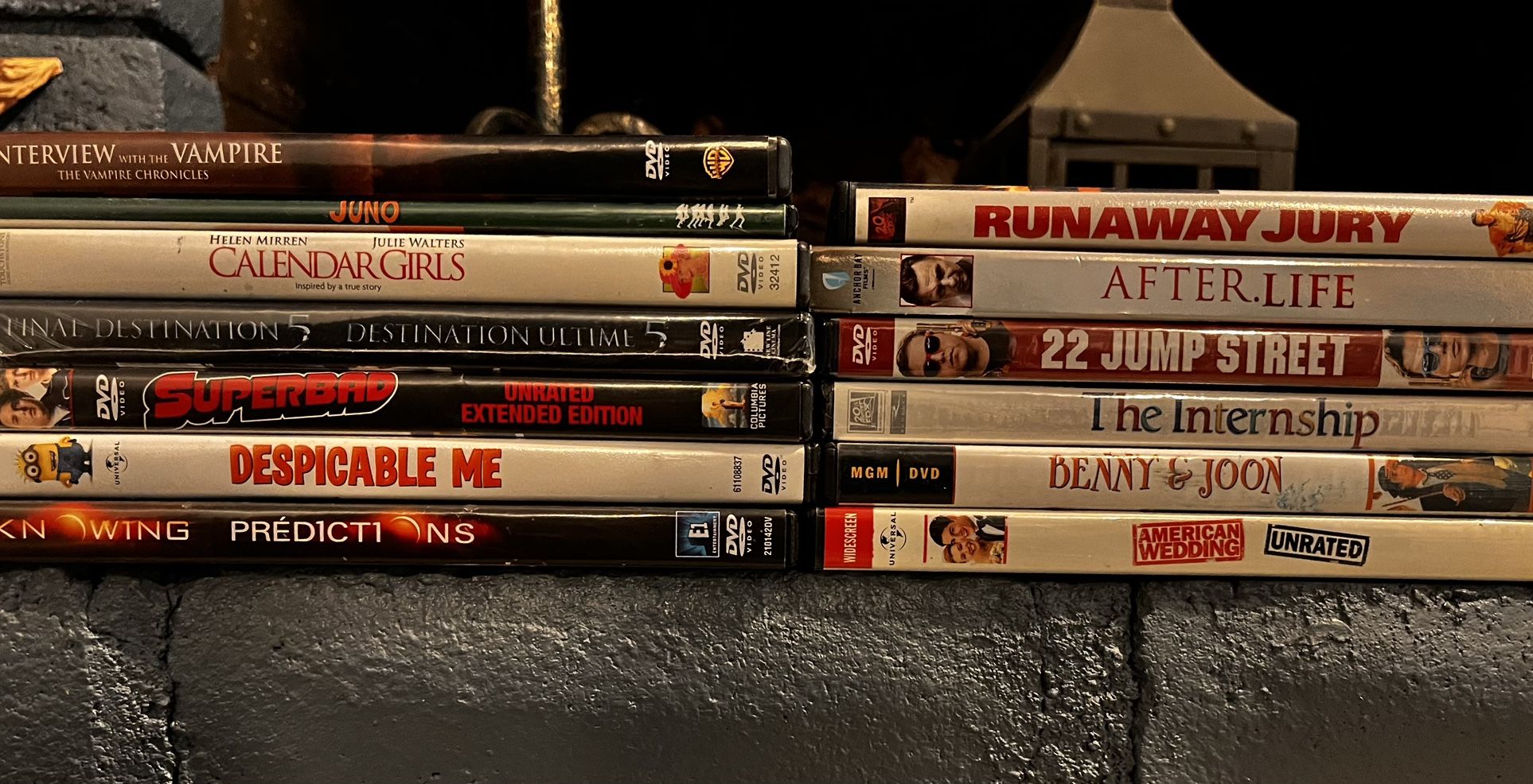 14 DVD’s