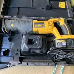 18V Dewalt Saw Zall Combo