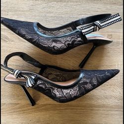 steve madden lace heels 