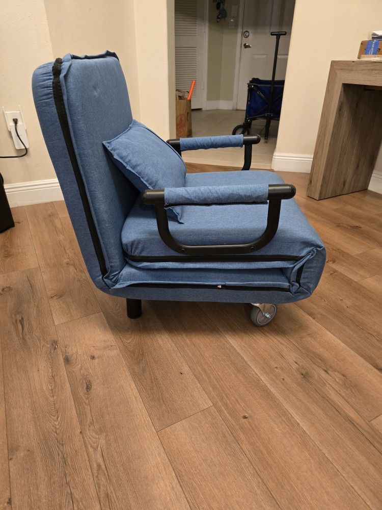 Convertible Bed Sleeper Chair, Tri-fold