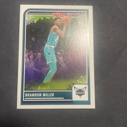 Brandon Miller Rookie 2023-24 Haunted Hoops #245