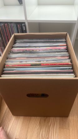 Record storage / moving boxes.