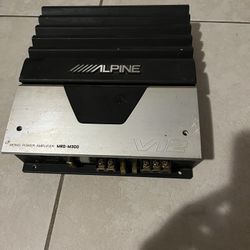Alpine Mono Power Amplifier MRD-M300