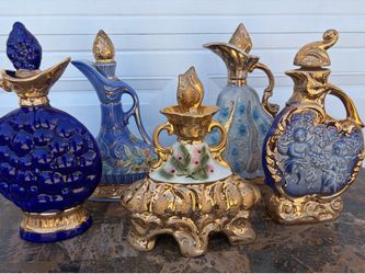 Vintage decanters
