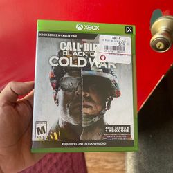 Brand new sealed Call Of Duty Black ops Cold War For Xbox One Or Series X 