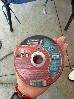 Diablo metal cut off