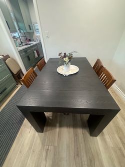 Black Transformer Table - Great Condition