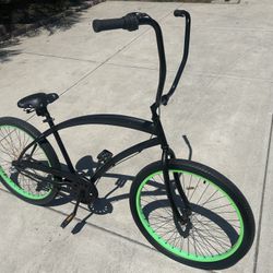 Skullxbones 3 Speed Beach Cruiser