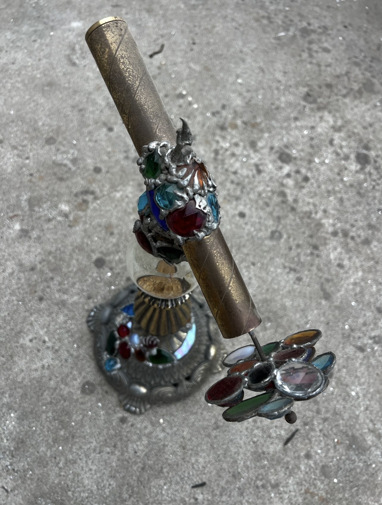 Vintage Kaleidoscope On Stand Wizard