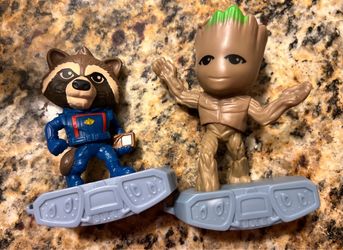 Marvel Groot and Rocket Raccoon Mini Figures