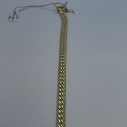 14K Gold Miami Cuban Bracelet New 