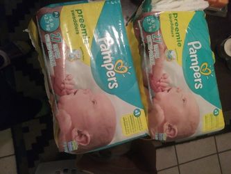 Pampers preemie diapers