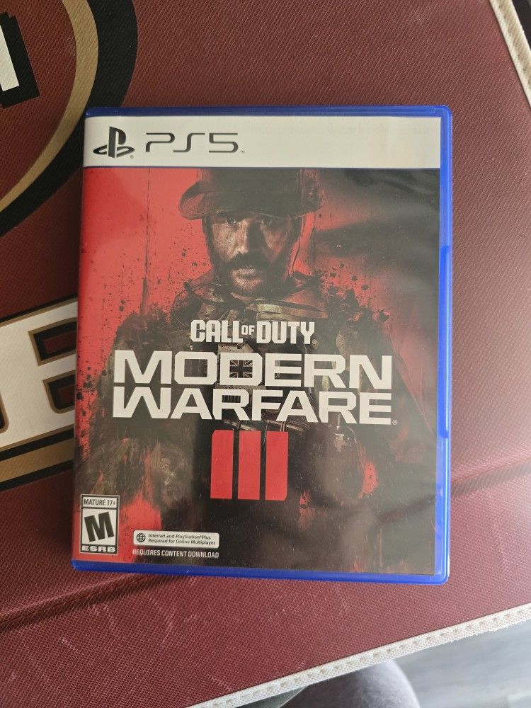 PS5 COD MODERN WARFARE 3