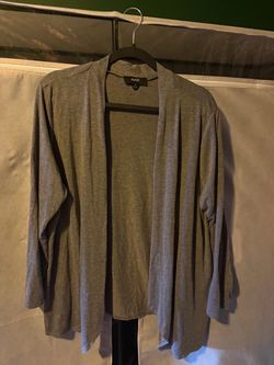 Grey cardigan