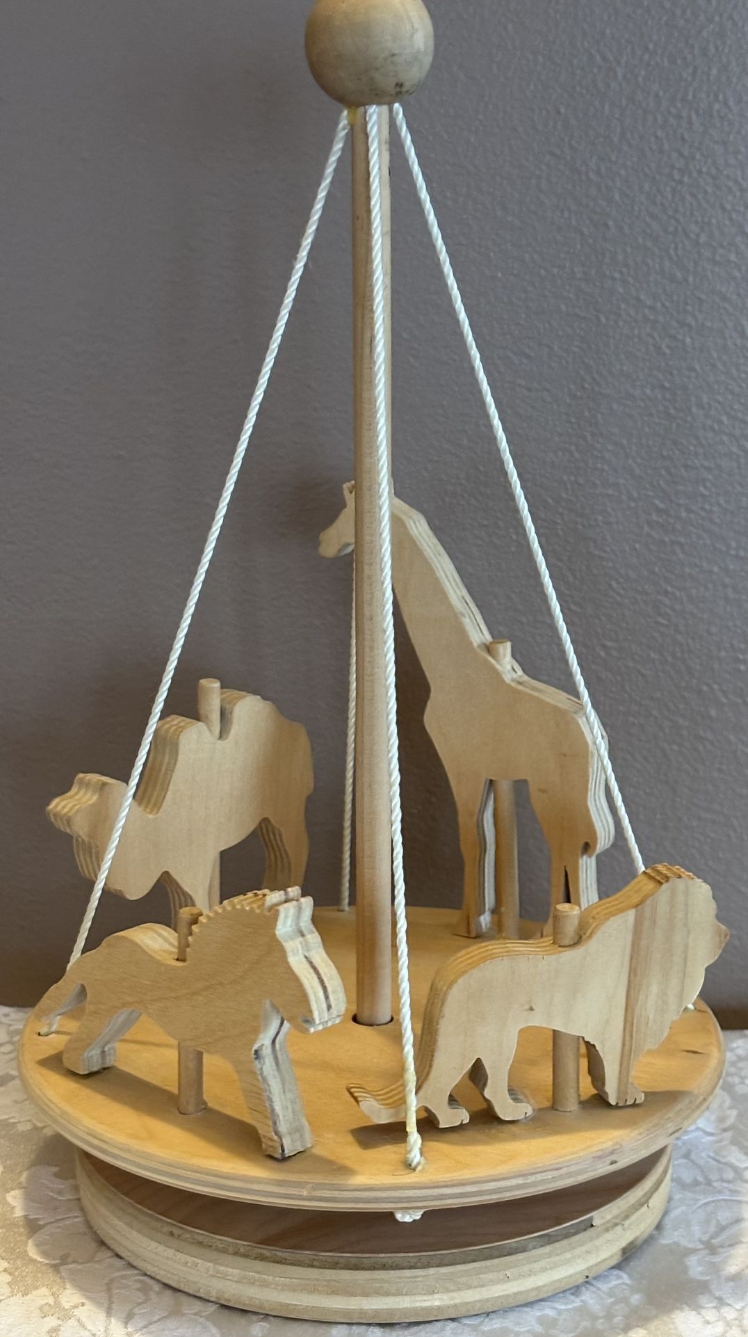 Wooden Spinning Carousel Toy🔴Read Full Description Below🔴
