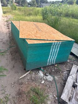 Unused west Fraser pan sheets 19/31 thick 4x8  40 sheets