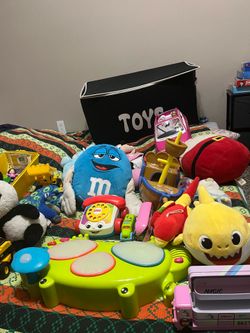 Toys and toy storage basket